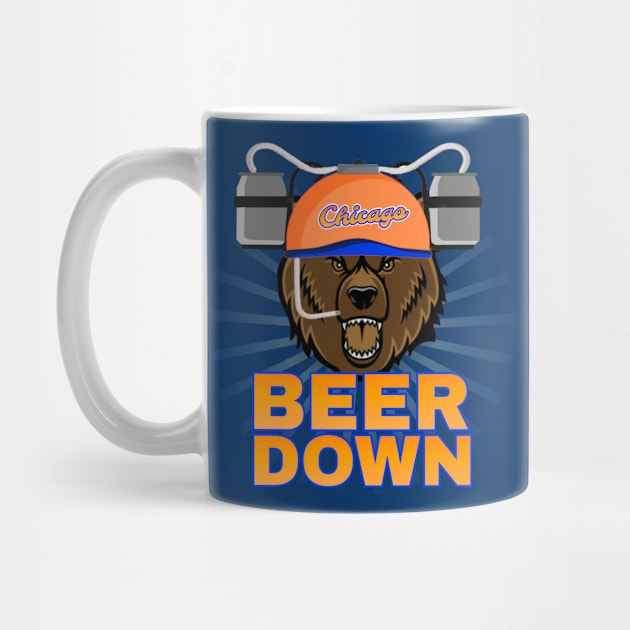 Beer Down Chicago Bears by ILLannoyed 